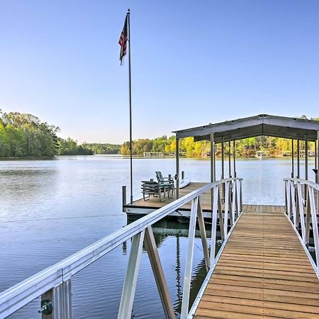 Lakefront South Carolina Abode With Deck And Boat Dock Fair Play المظهر الخارجي الصورة